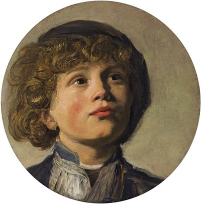 Cabeza de un niño (detalle) de Frans Hals